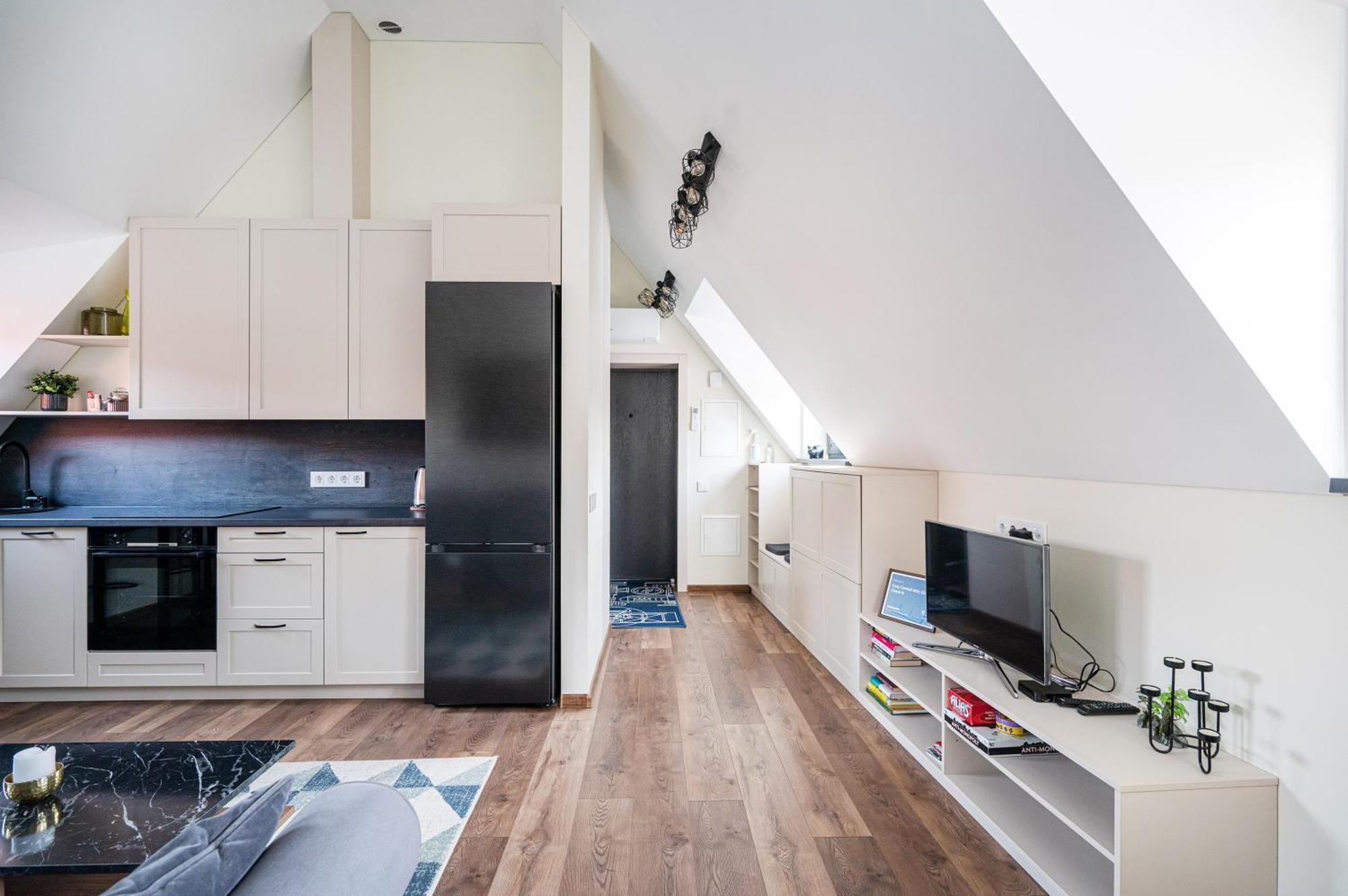 Cozy Attic Self Check In Apartment Vilnius