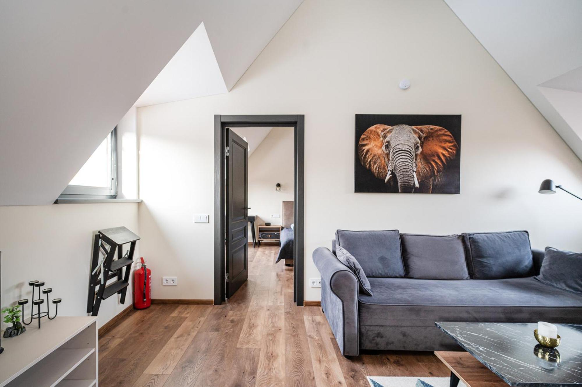 Cozy Attic Self Check In * Vilnius