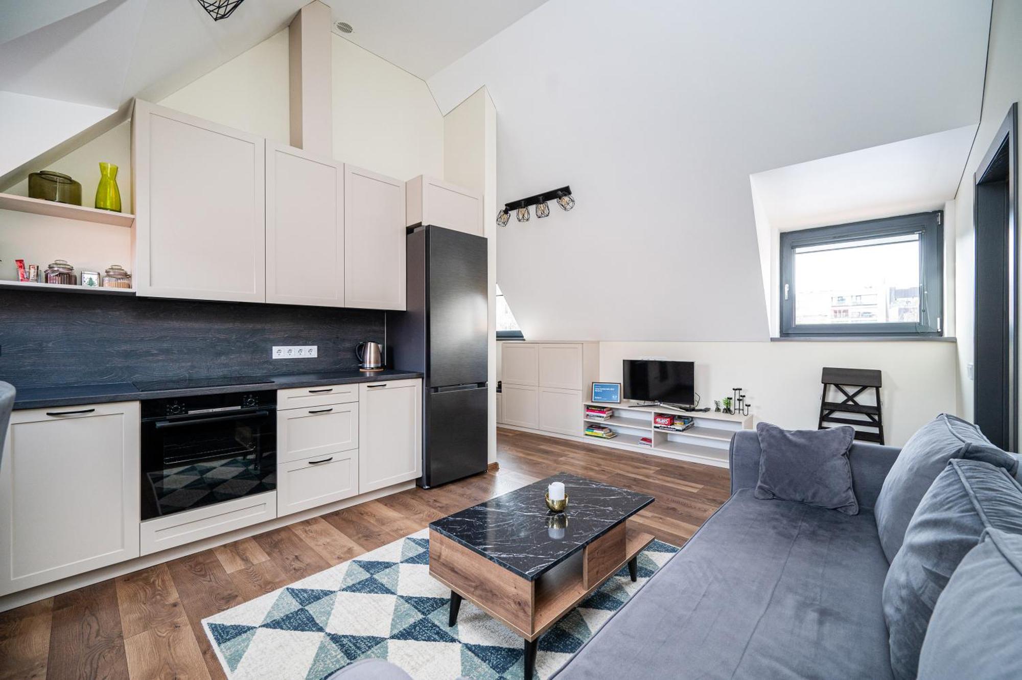 Cozy Attic Self Check In Apartment Vilnius